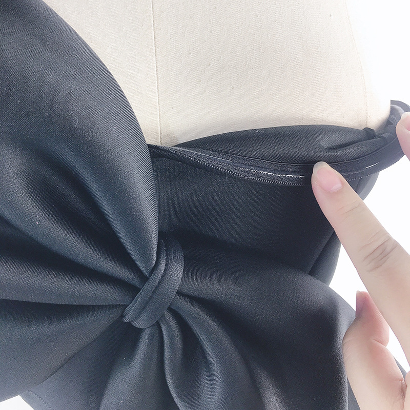 Sexy Bowknot Wrapped Chest Off Shoulder Versatile Blouse Shirt Women Tops clothes