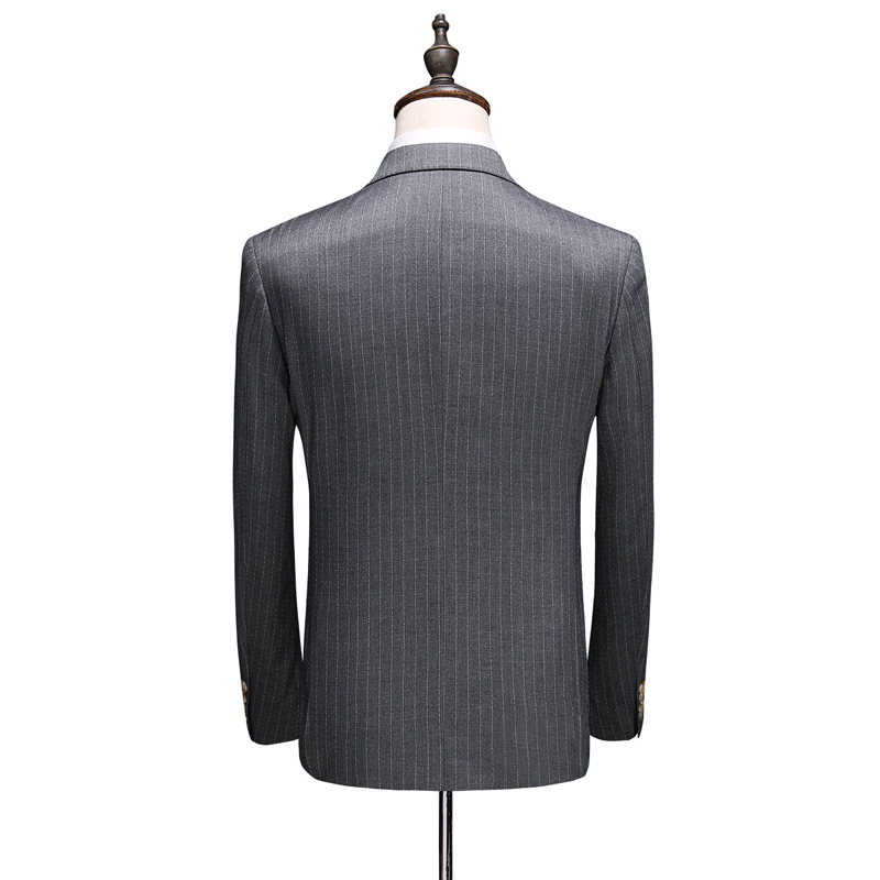 Men's suit foreign trde business coat 3pcs coat trousers and waistcoat 2xl 3xl 54/60