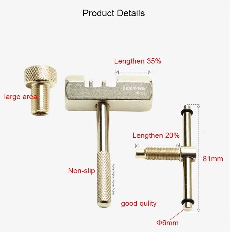 Bike Chain Cutter Tool Breaker Road MTB Bicycle Hand Repair Removal Tools Chain Pin Splitter Device