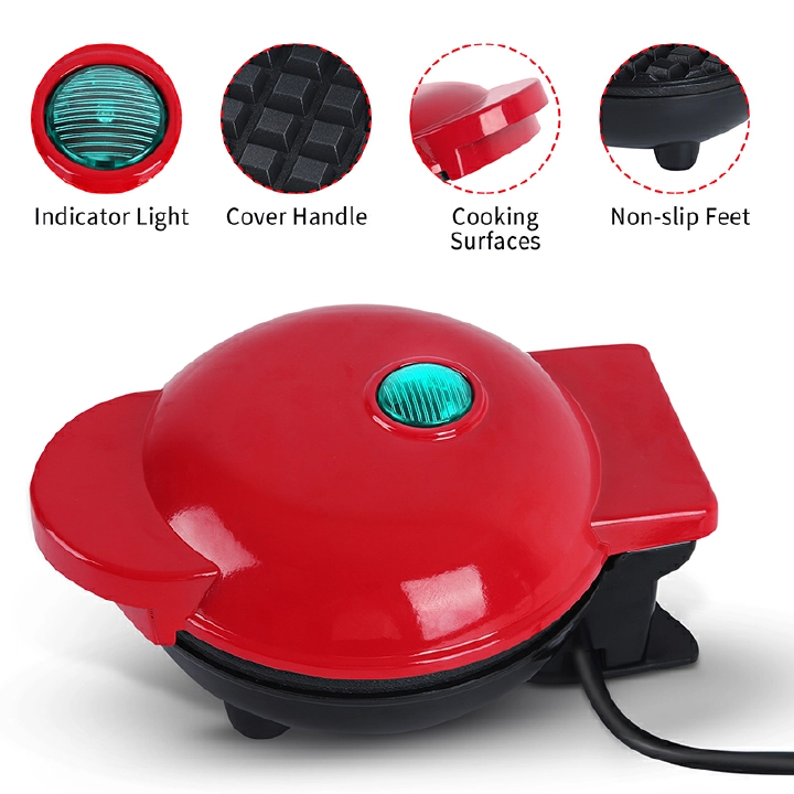 Mini electric Waffles Maker Bubble Egg Cake Oven Breakfast Waffle Machine Egg Cake Oven Pan Eggette Machine Mini Waffle Pot