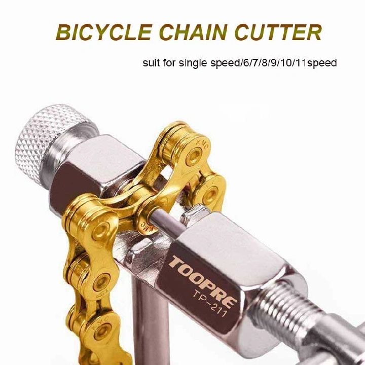 8/9/10Speed Bicycle Chain Squeeze Breaker Remover Tools Stainless Steel Solid Chain Saw Splitter Cutter Bike Cycling Repair Tool