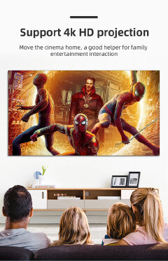 New White Grid Anti-light Simple Curtain 60-130 Inch Projector Screen Home Office Brightening Portable Projection Cloth