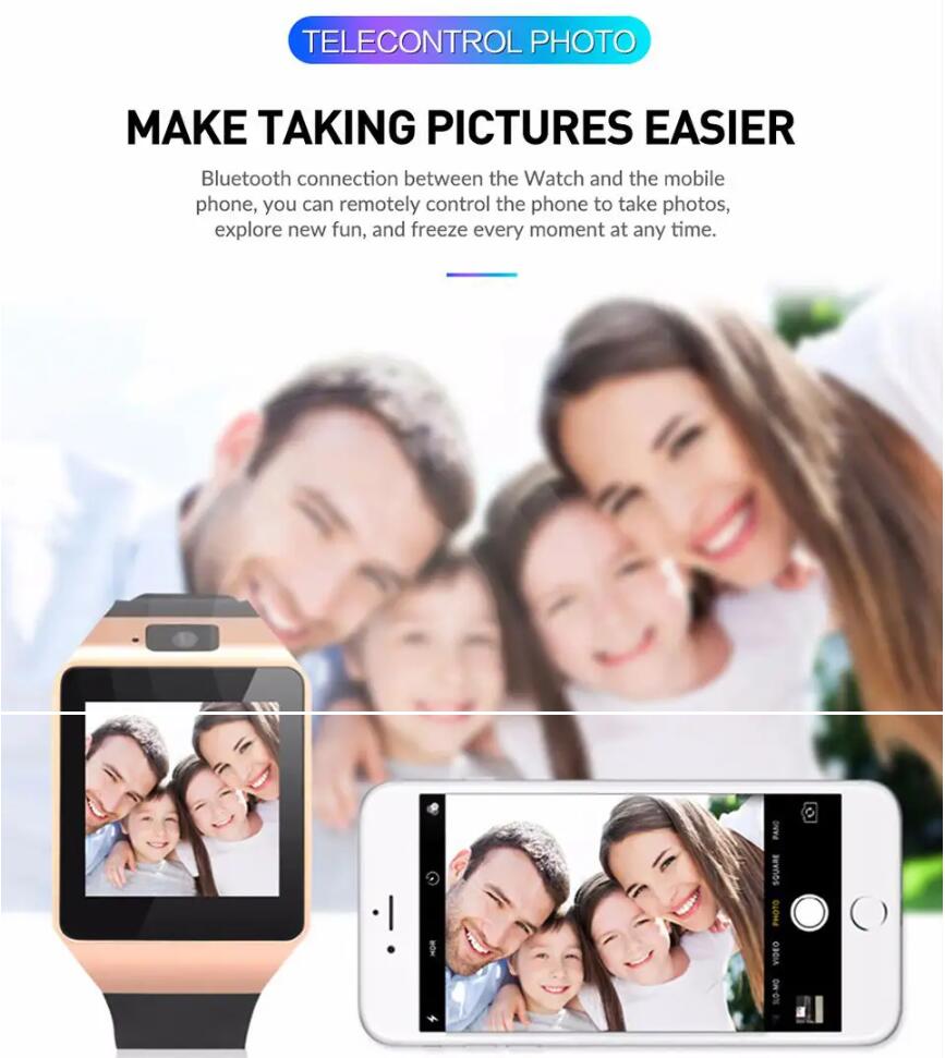 M.S Wearable Smartwatches DZ09 Camera SIM/TF Bluetooth Smart Watch Multifunction Digital WristWatch