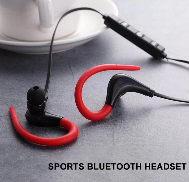 MS Bluetooth Earphones Wireless Earphones headset Sports ear-hook noise reduction phones huawei
