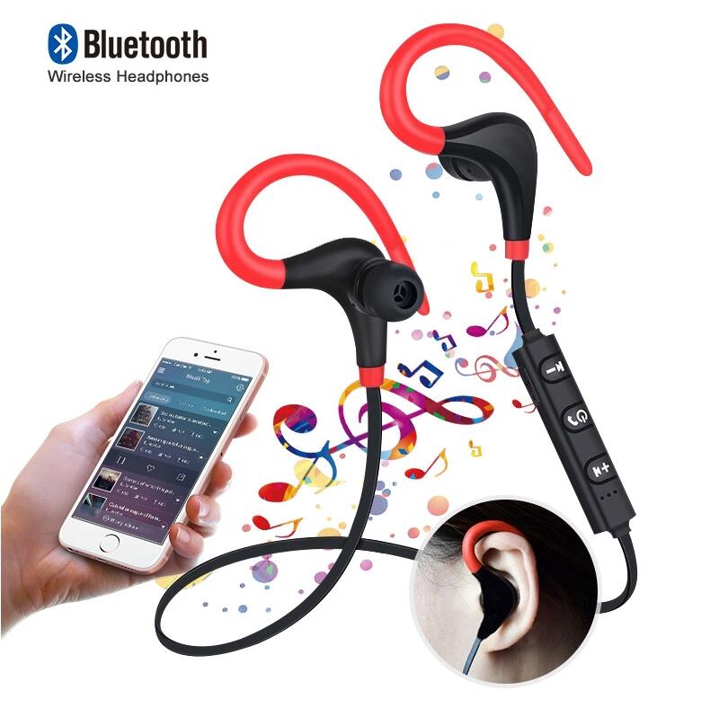MS Bluetooth Earphones Wireless Earphones headset Sports ear-hook noise reduction phones huawei