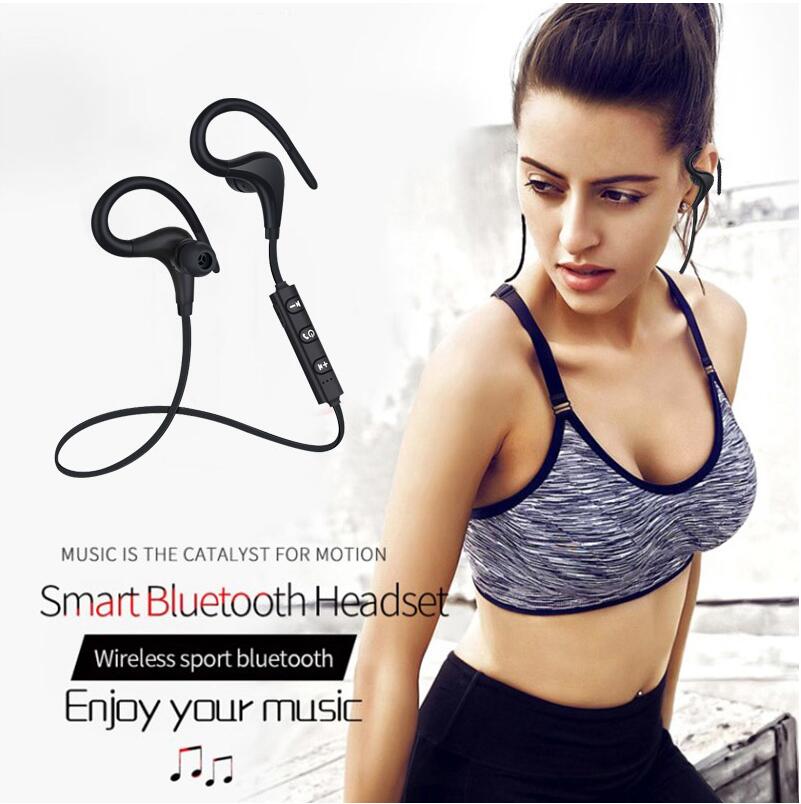 MS Bluetooth Earphones Wireless Earphones headset Sports ear-hook noise reduction phones huawei