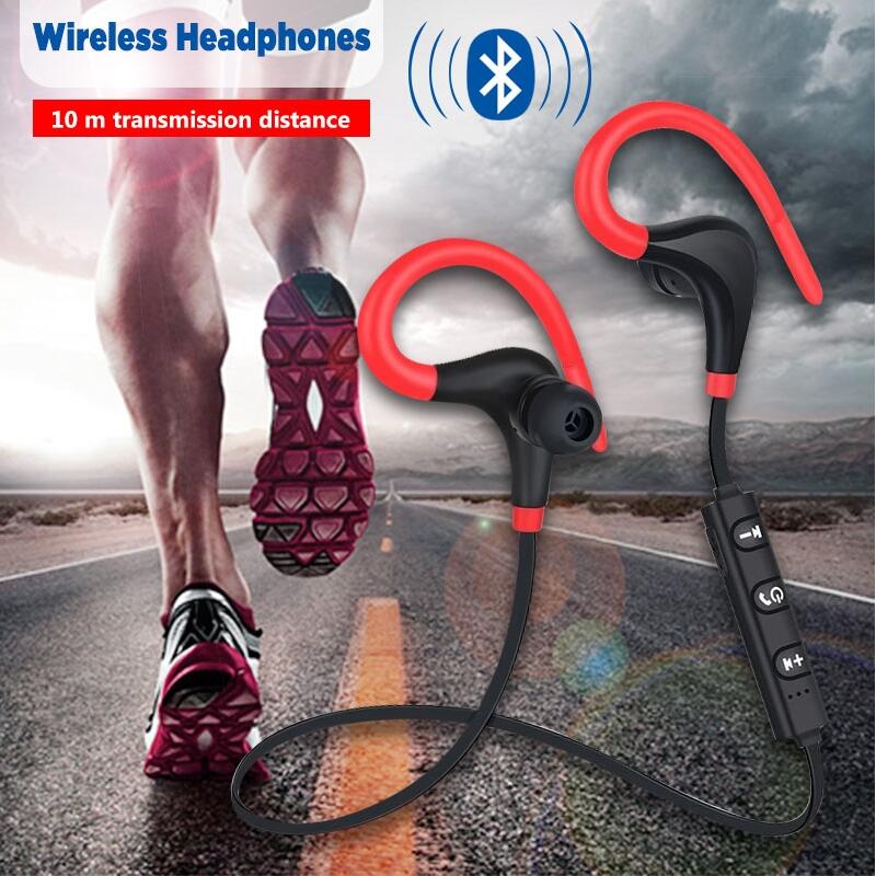 MS Bluetooth Earphones Wireless Earphones headset Sports ear-hook noise reduction phones huawei