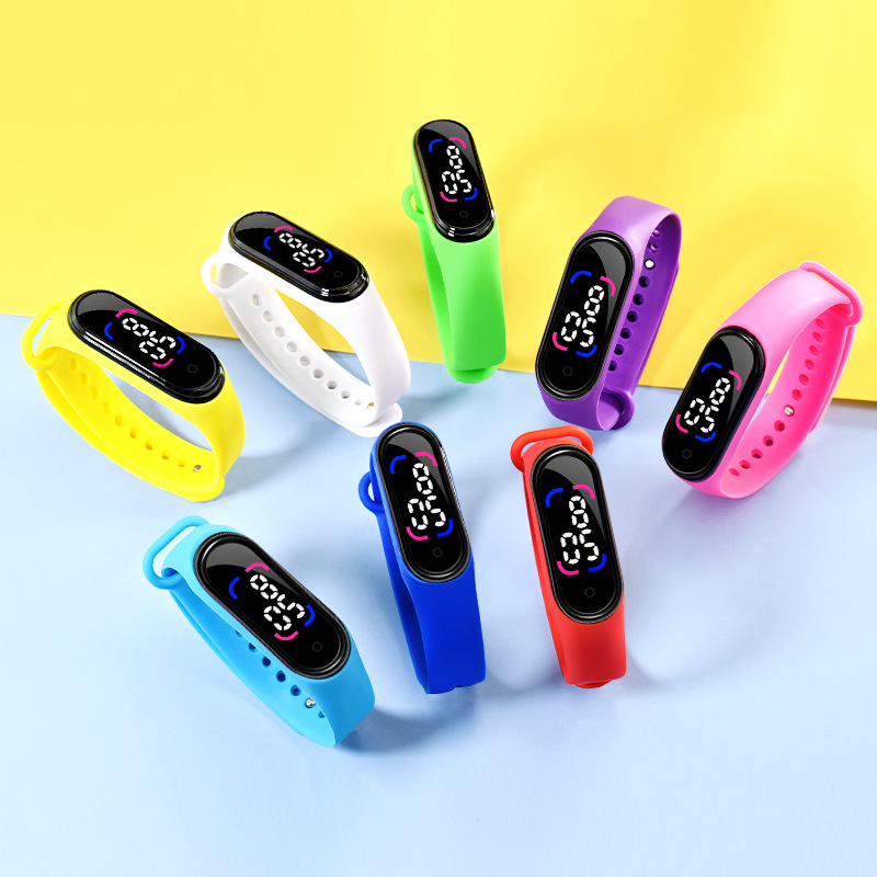 Men Watch Kids Watch Bracelet Led Digital Sport Wrist Watch For Man Woman Kids Electronic Clock