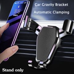 Car Holder For Phone Air Vent Clip Mount Mobile Cell Stand Smartphone GPS Support For iPhone 13 12Pro Max Xiaomi Samsung as picture