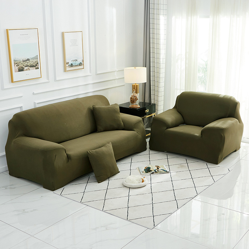 Fully surrounded elastic sofa set four seasons sofa set sofa cushion 1-4 seaters sofa cover