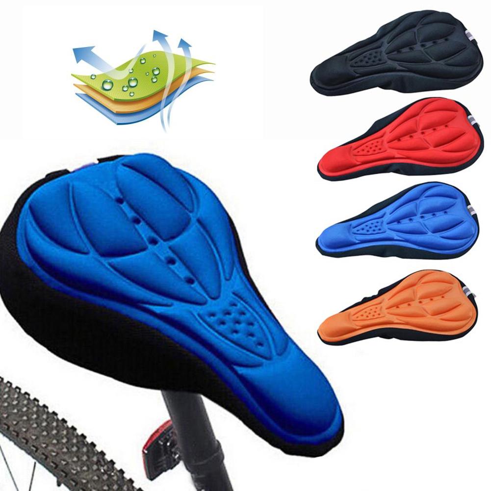Mountain Bike Cycling 3D Pad Bicycle Soft Saddle Seat Cover Bike Cushion  Bicycle Accessorie