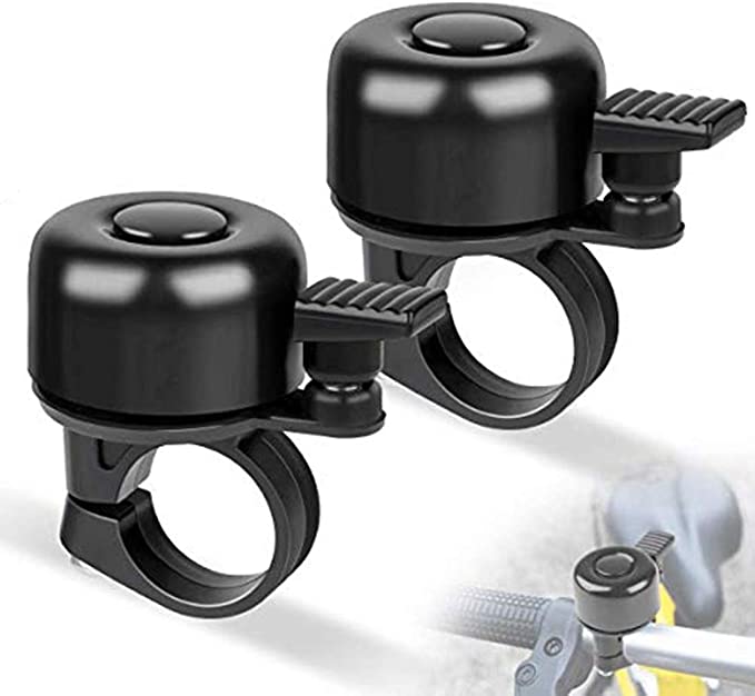 2pcs Bike Bell Bicycle Bell Bike Bells for Adults and Kids Crisp Loud Melodious Sound Mountain Road