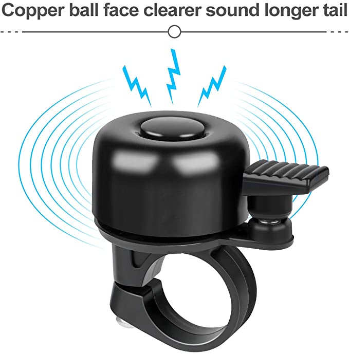 2pcs Bike Bell Bicycle Bell Bike Bells for Adults and Kids Crisp Loud Melodious Sound Mountain Road