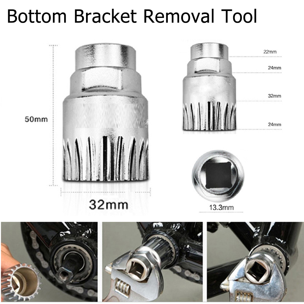 Bicycle Repair Tool Chain Crank Wheel Extractor Cycling Pedal Remover Puller Tool  Bike Axle Remover