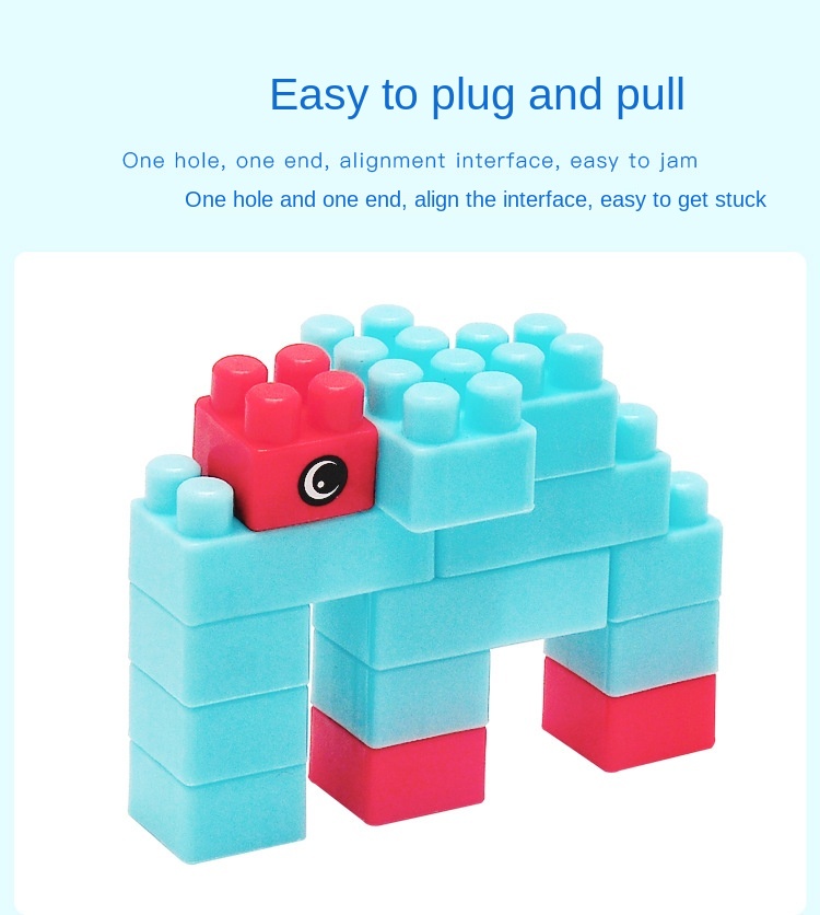 108 Pcs Kids Children DIY Puzzle Building Blocks Learning Educational Toys christmas gifts