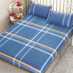 Home Bedding Sets Decoration Sheet Mattress Cover Pillow Case Bed Covers Sheets Bedding Accessories Blue 180*200cm