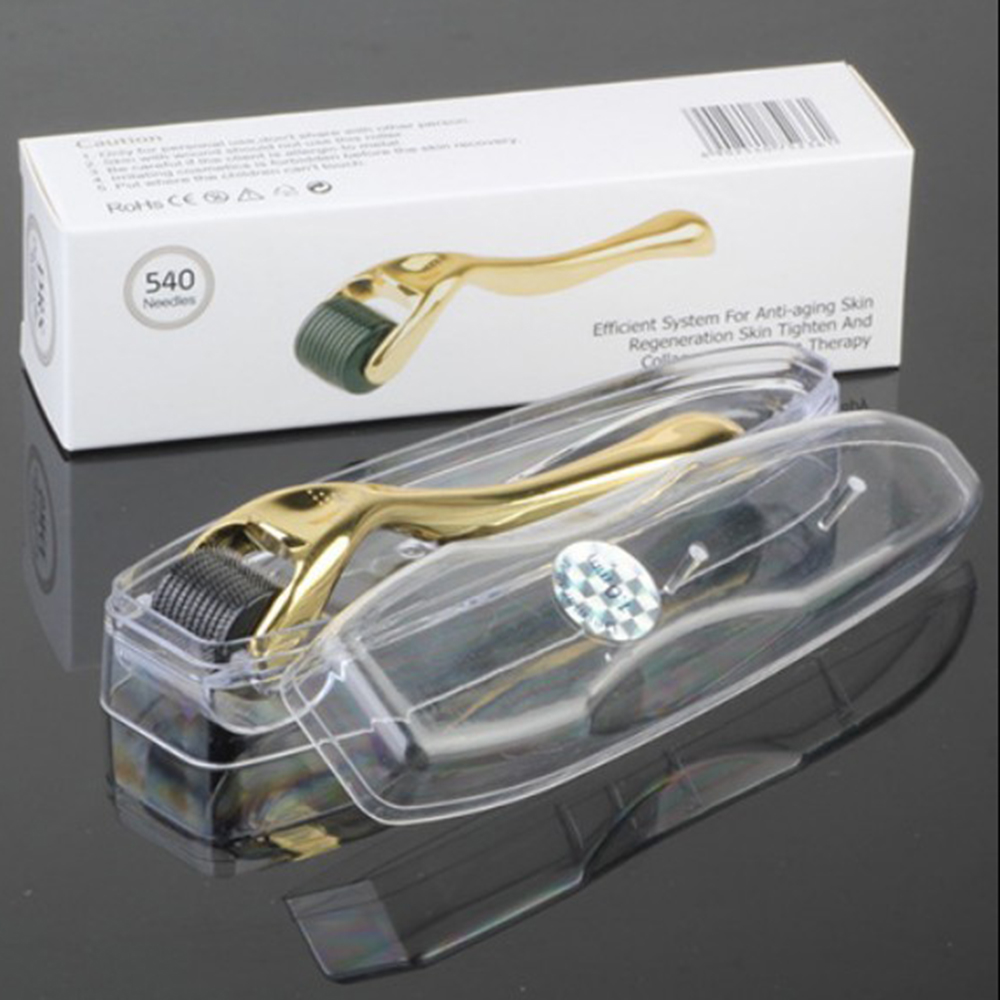 Derma Roller Micro Skin Therapy 0.25-2.5mm 540 Needle Titanium Microneedle