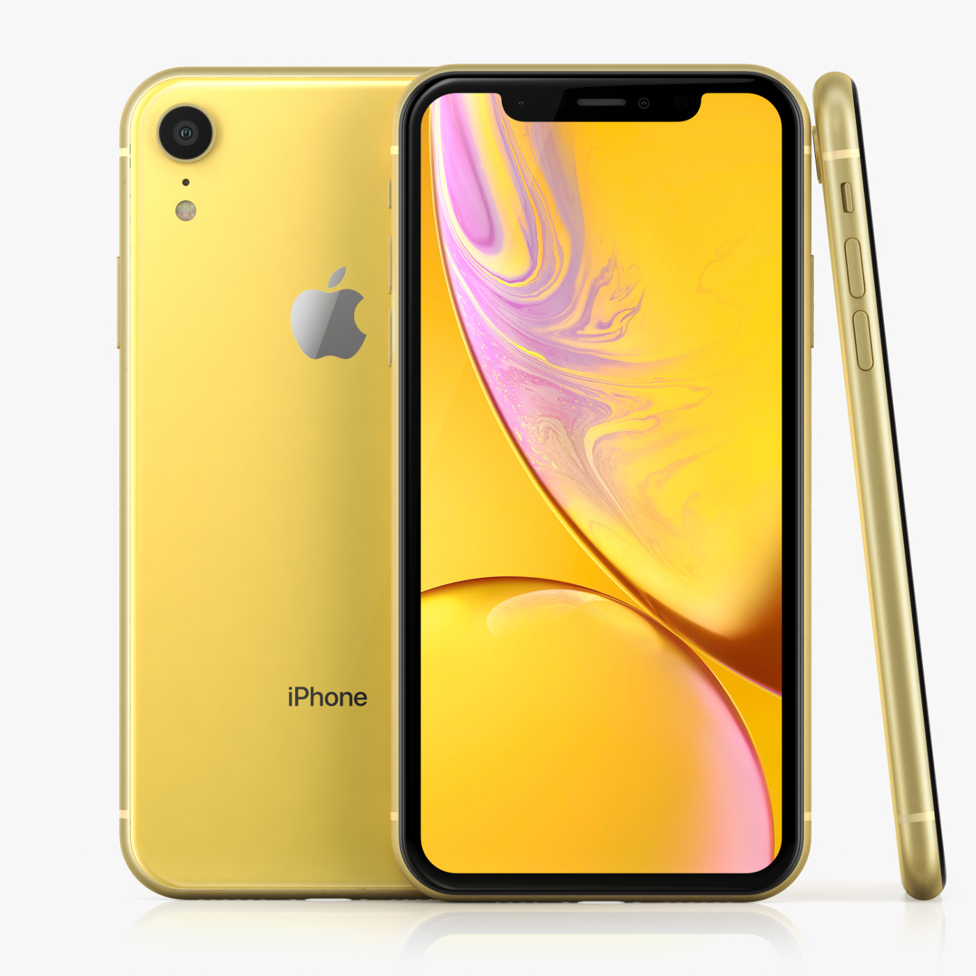 Refurbished iphone XR 128G+3G 12MP 6.1 inch smart mobile without Face ID unlock Original iPhone XR