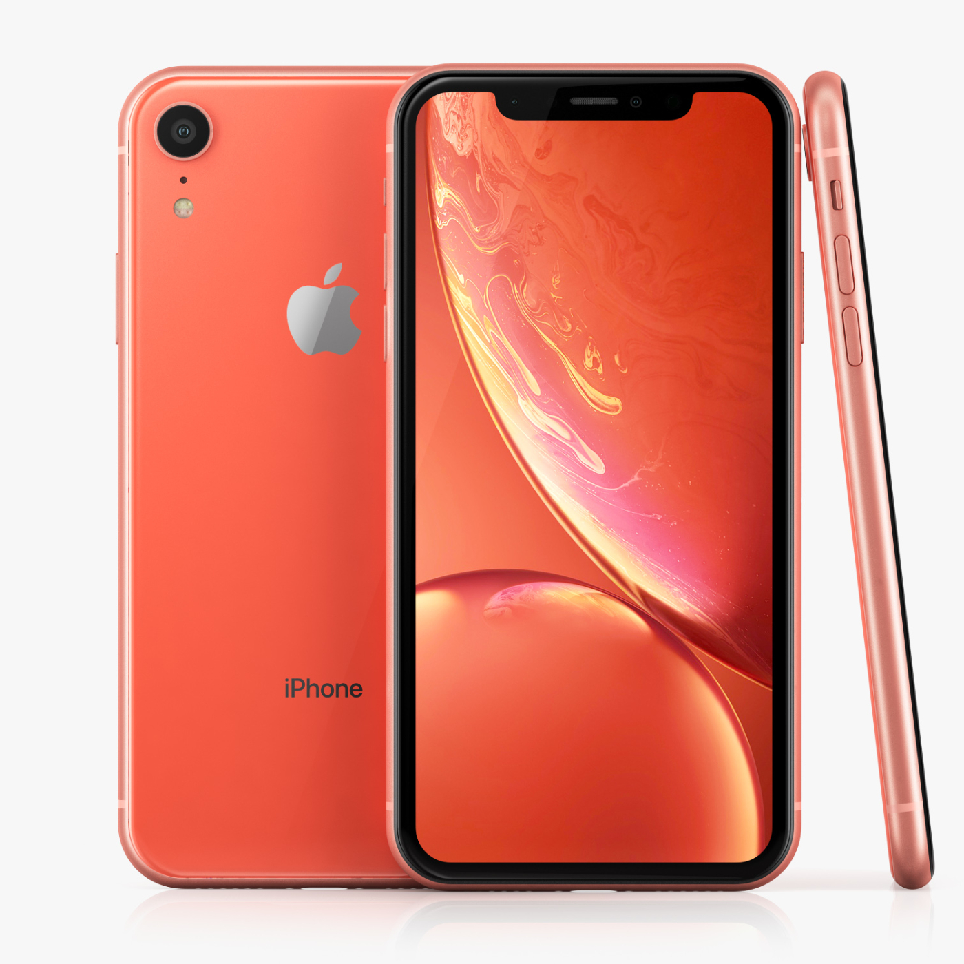 Refurbished iphone XR 128G+3G 12MP 6.1 inch smart mobile without Face ID unlock Original iPhone XR