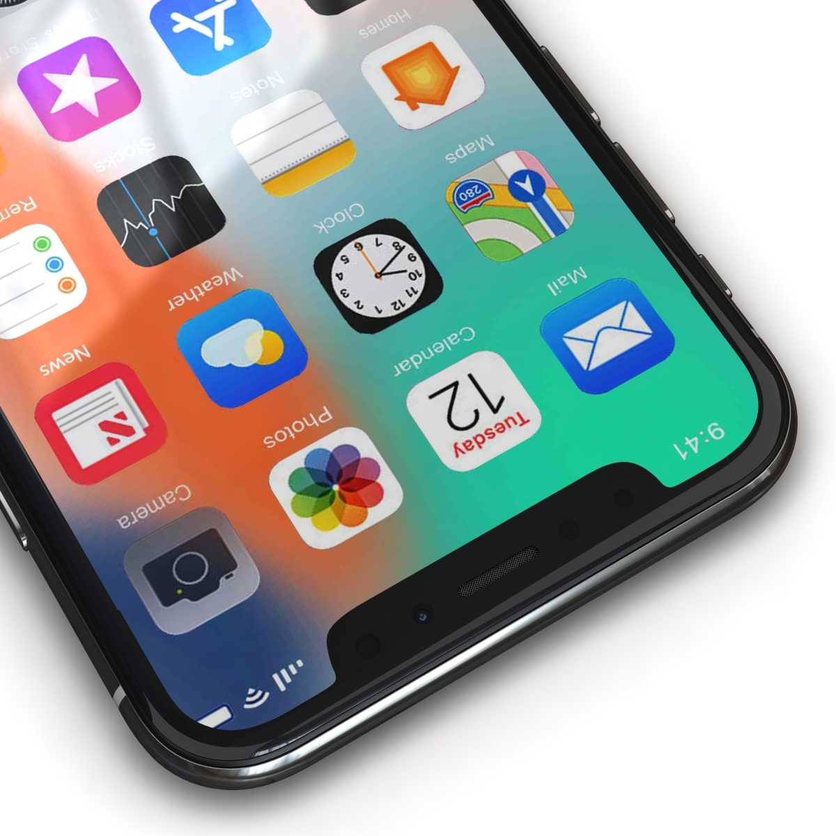 Refurbished Original 99%New Apple iPhone X 256GB/64GB+3GB+Face ID 5.8-inch 2716 mAh Battery Smartphone iPhone x Hexa Core iOS A11 Dual 12MP+7MP camera Unlocked 2436x1125-pixel resolution