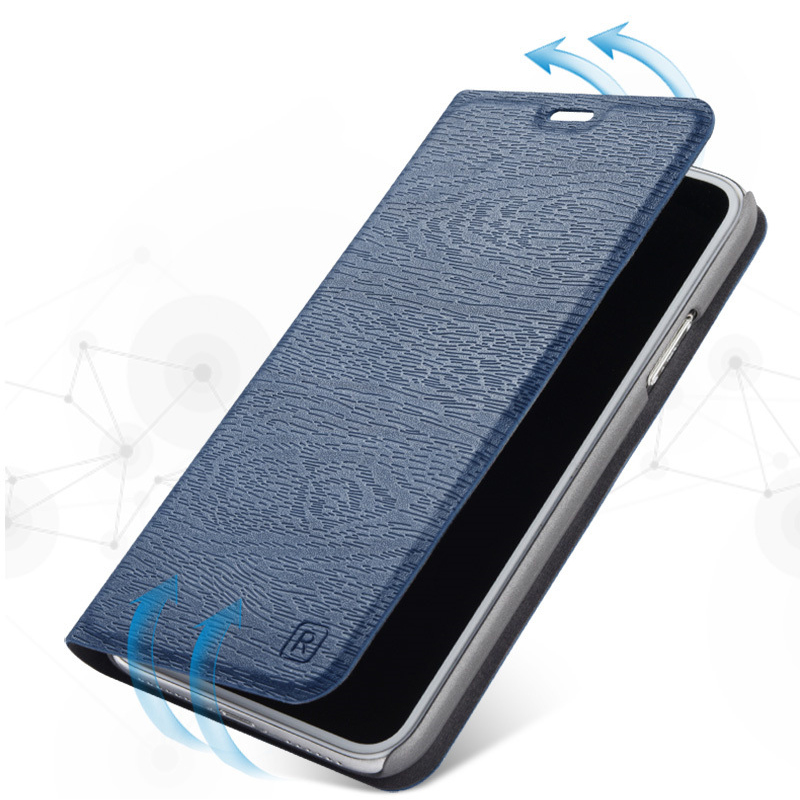 Magnetic Leather Flip Book Wallet Cover For iPhone 5 5s 6 6s 7 8 plus X XR Card Holder Stand Cover