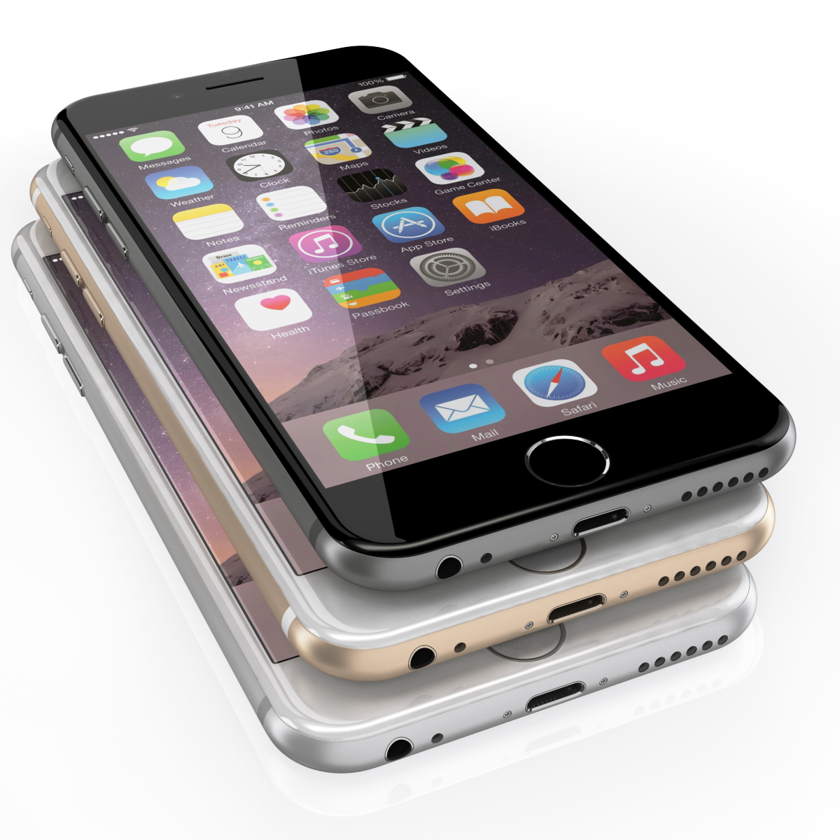 Refurbished Apple iPhone 6 16G/32G/64G/128G+1G Original Unlock without Fingerprint iphone 6 4.7 Inch