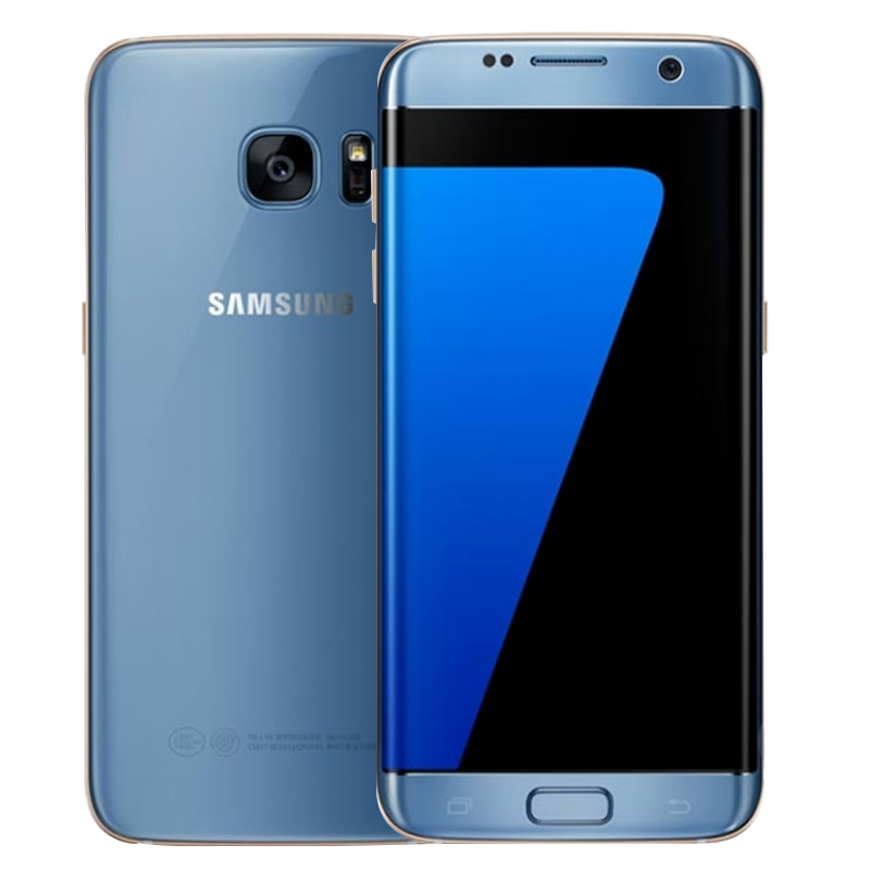 Refurbished 99% new Samsung Galaxy S7 edge 4G+32G/64G Smart Phone 5MP+12MP Camera  4G LTE Dual/Single NANO SIM 3600mAh battery Unlocked phones screen with dot and line and Screen Shadow