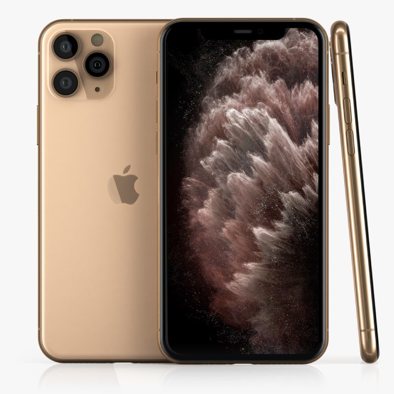 Refurbished Apple iPhone 11 Pro Max 256GB+4GB 6.5&apos;&apos; with Face ID Screen waterproof unlock Smartphone