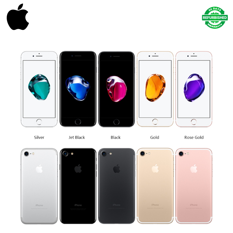Refurbished Apple iPhone 7 32G/128G256G+2G with Fingerprint 12MP iphone 7 4.7&apos;&apos; Unlock +100%Original