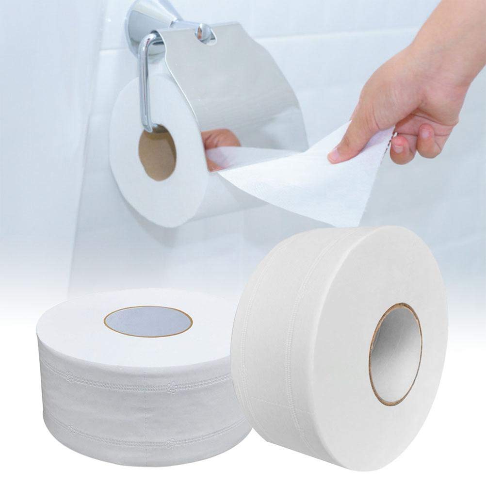 3-Ply Per Roll, 5PCS Toilet Paper Rolls, Bath Tissue for Household Rolled bathroom tissue