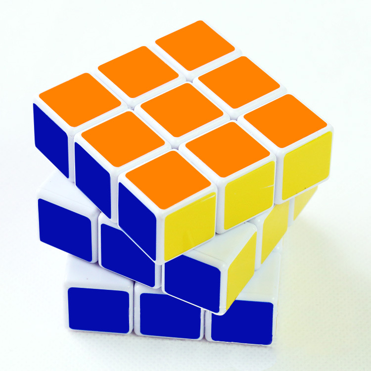 3pcs Rubik's Cube for Children's Puzzle Third-order Intelligence Development Competition
