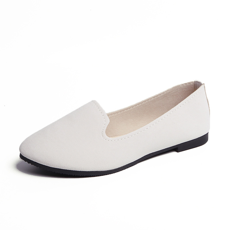 Women Fashion Flat Shoes Ladies Shoes Single Shoes, Multi-color Work Shoes, Women&apos;s Pregnant Shoes