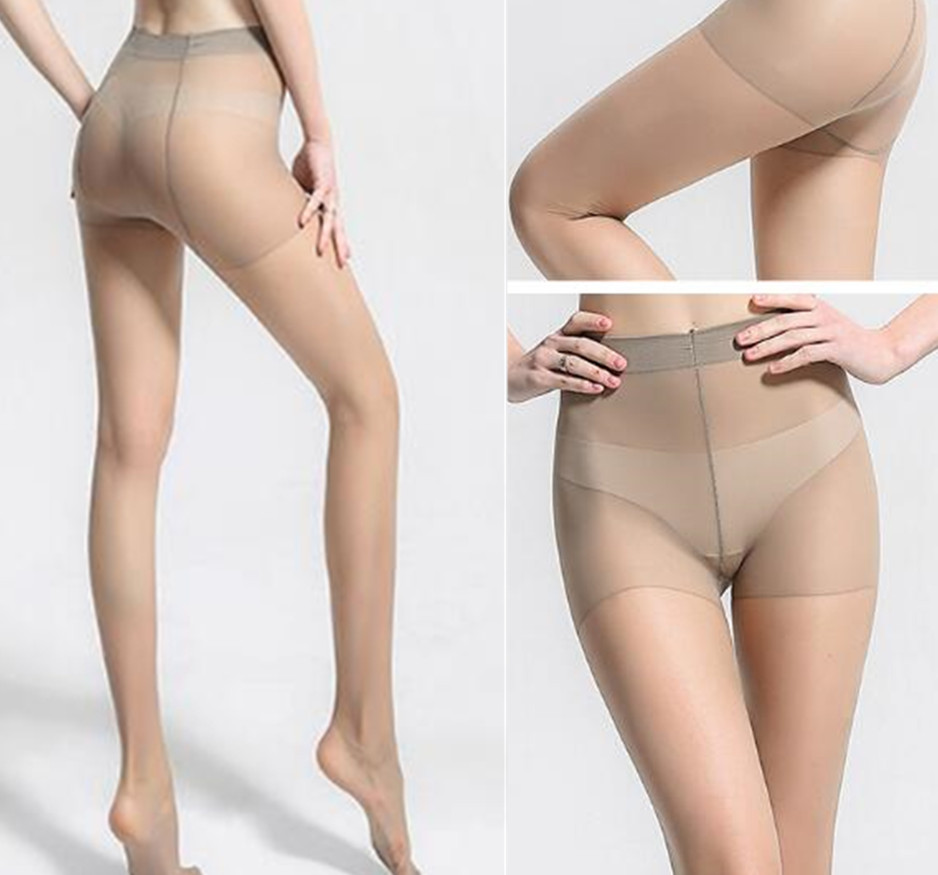 6 Pairs Hot Sale Women's Long Stockings Silk Ultra Sheer Summer High Elastic Tights Pantyhoserey