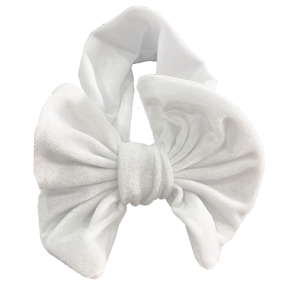 Baby Girl Headbands Cotton Headband Large bow Bow Knot Headwraps Headwear Baby Hair Accessory