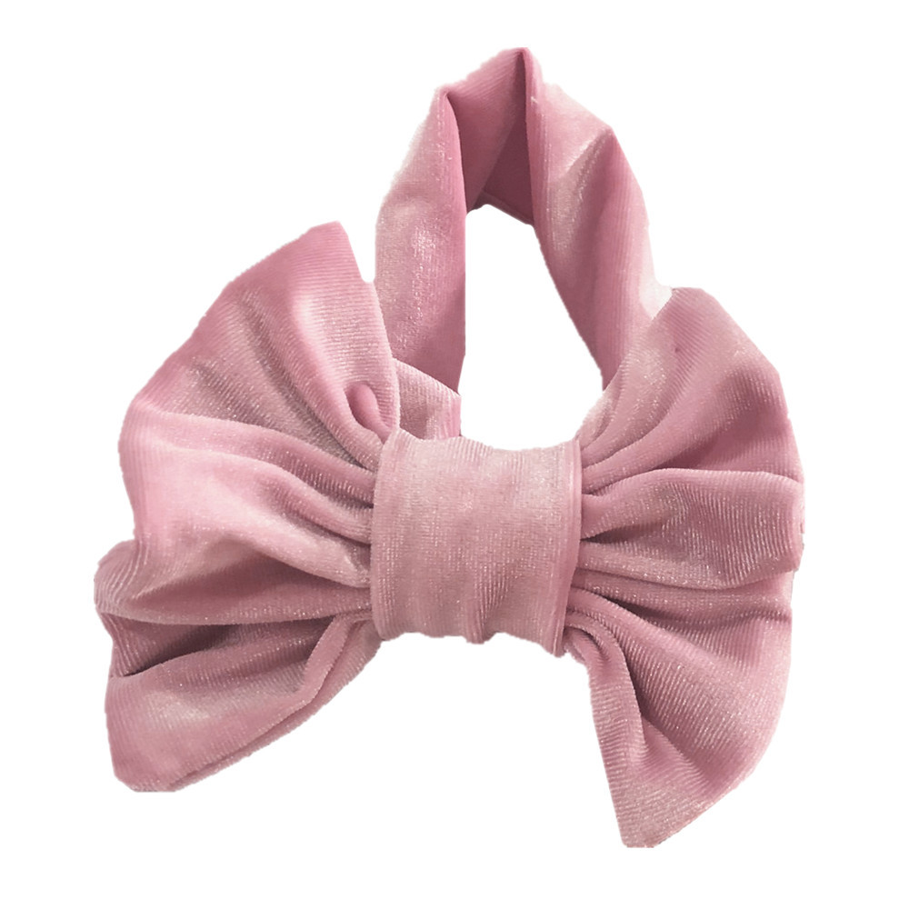 Baby Girl Headbands Cotton Headband Large bow Bow Knot Headwraps Headwear Baby Hair Accessory