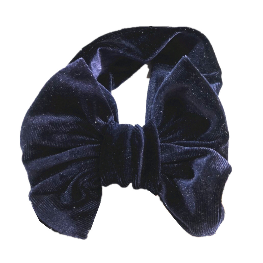 Baby Girl Headbands Cotton Headband Large bow Bow Knot Headwraps Headwear Baby Hair Accessory