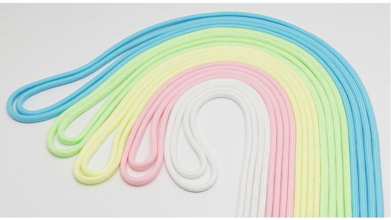 Luminous Shoelace Diameter 5mm Luminous Round Lace Luminous Round Rope 10 Pack
