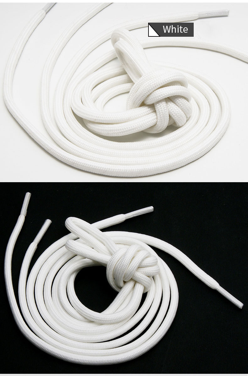 Luminous Shoelace Diameter 5mm Luminous Round Lace Luminous Round Rope 10 Pack