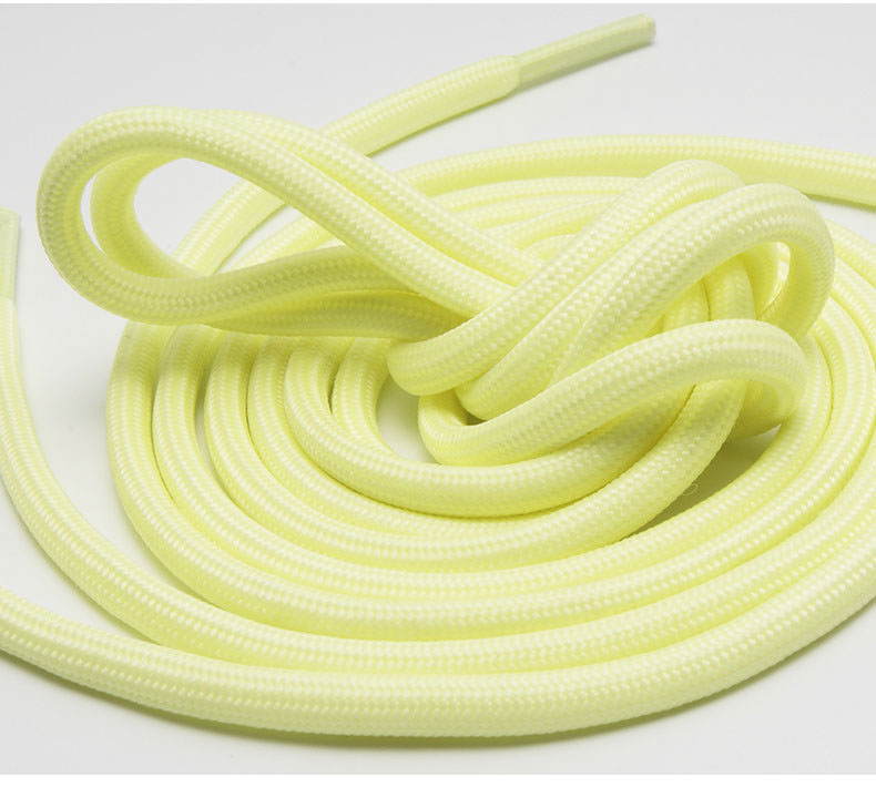 Luminous Shoelace Diameter 5mm Luminous Round Lace Luminous Round Rope 10 Pack