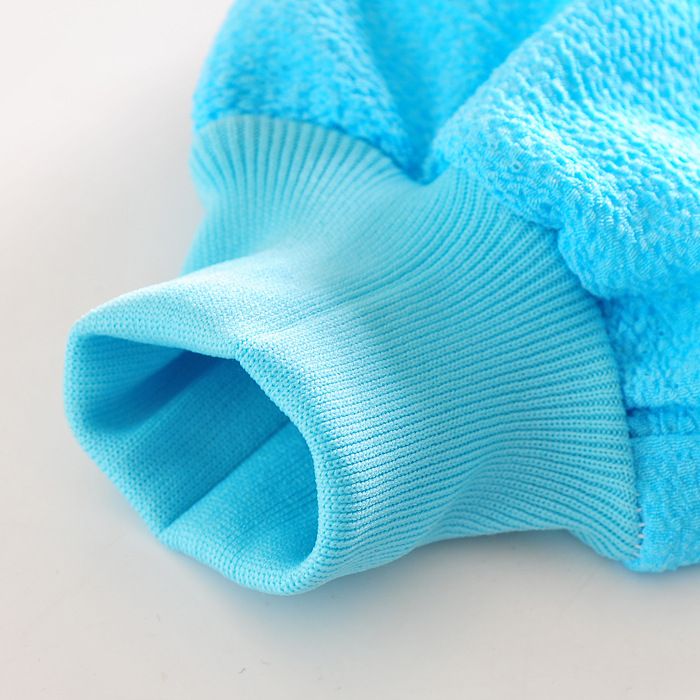 3PCS Rubbing Towel, Bathing Gloves Soft Non-Irritating Skin Thickening on Both Sides.