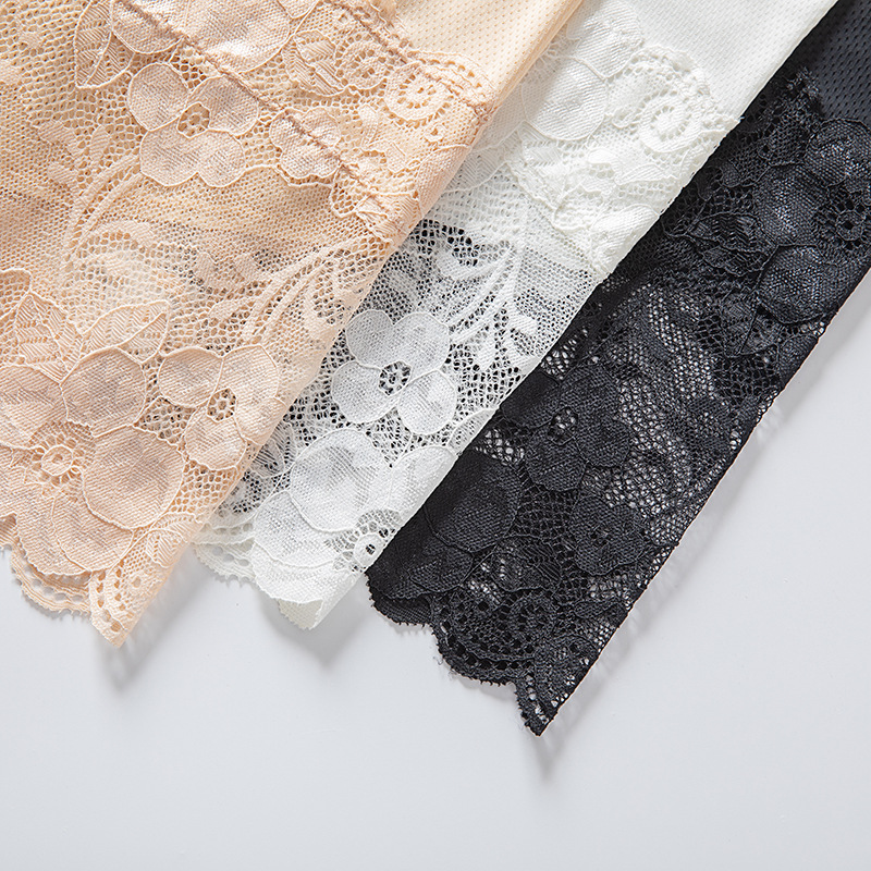 2pieces/set Ladies Leggings Lace Breathable Safety Pants Summer Bottoming Safety Elastic Underwear