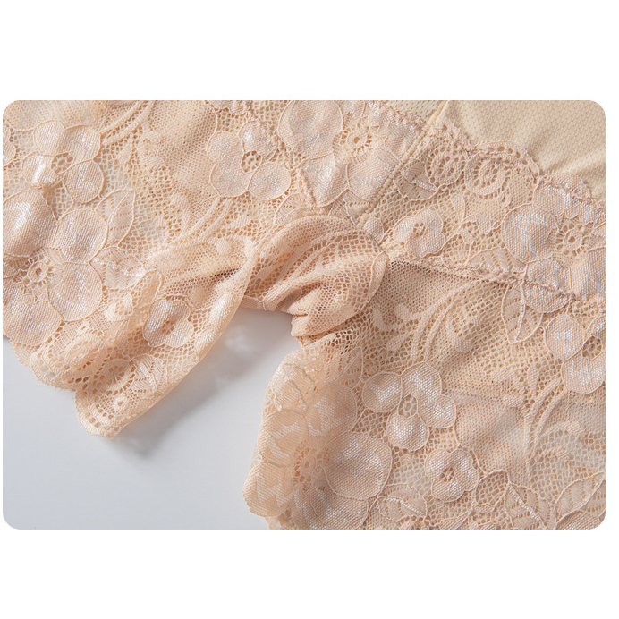 2pieces/set Ladies Leggings Lace Breathable Safety Pants Summer Bottoming Safety Elastic Underwear