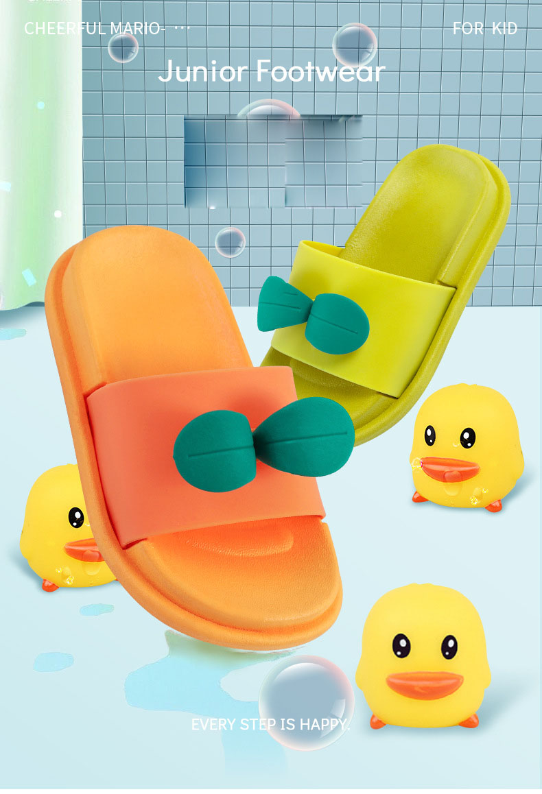 Children's Shoes Summer Non-Slip Soft Bottom Boys and Girls Slippers.