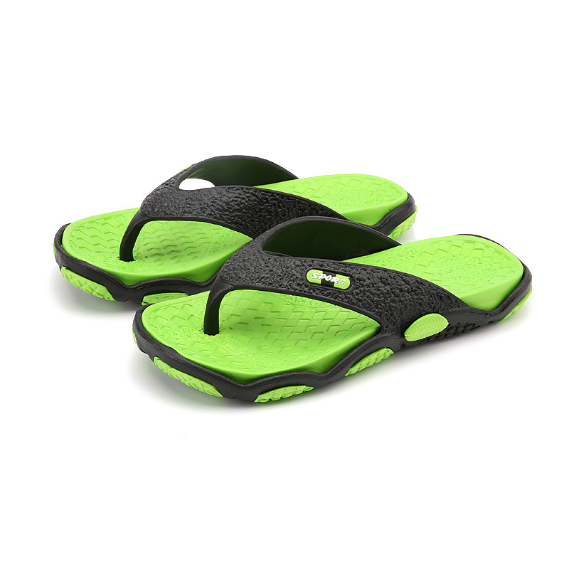 Summer New Men&apos;s Clip-toed Slippers Casual Men&apos;s Outdoor Non-slip Beach Shoes Indoor Slippers Men