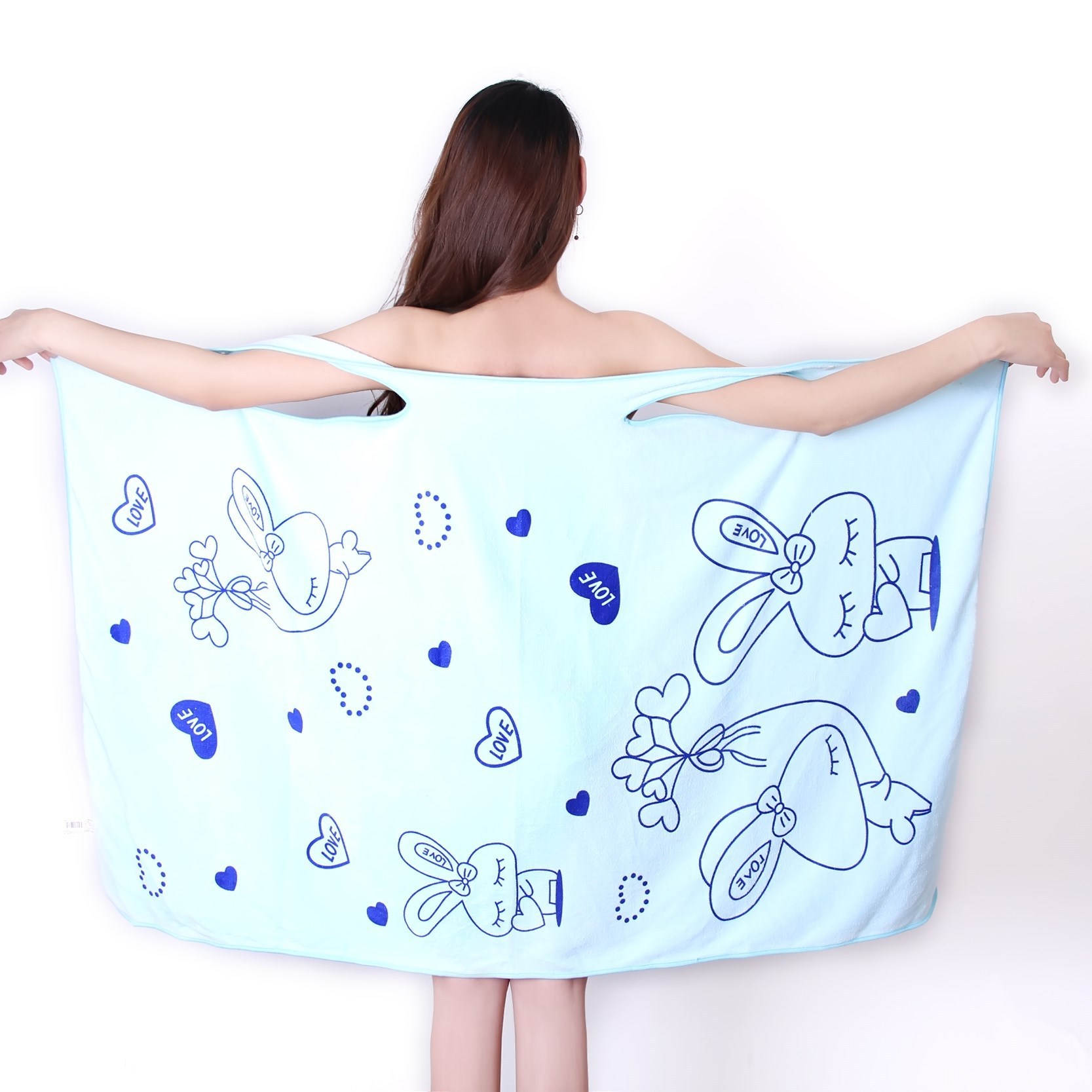 Women Quick Dry Bathing Towel Spa Bathrobes Wash Clothing Sexy Wearable Microfiber Towels Cotton