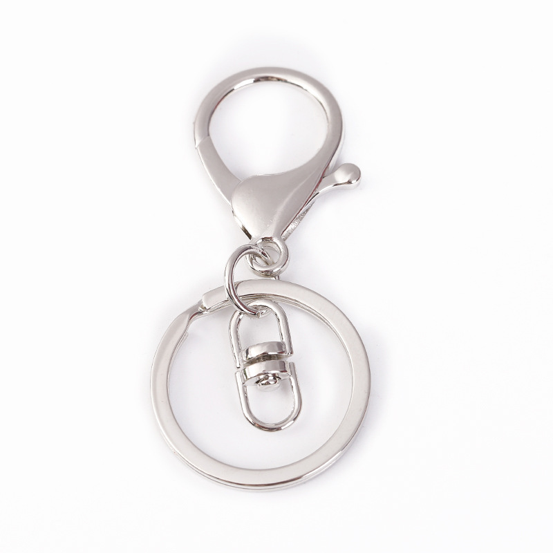 Cute Rhinestone Little Angel Car Keychain Fake Fur Key Chain Women Trinket Car Bag