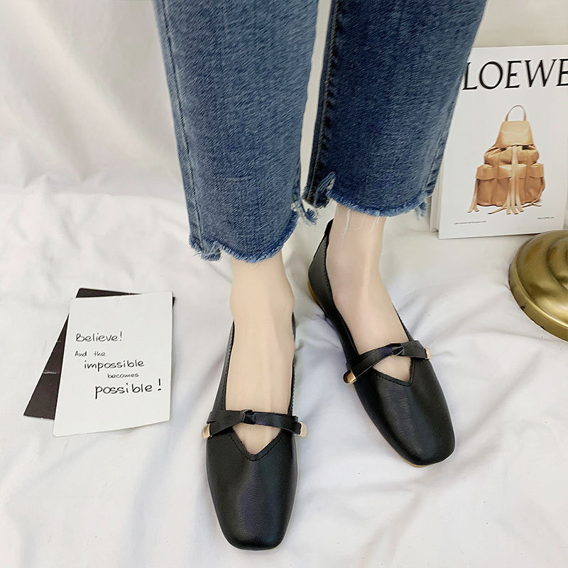 Women's Shoes New Shoes Flat-soled Leisure Single Shoes Summer Shoes Female Mother Shoes