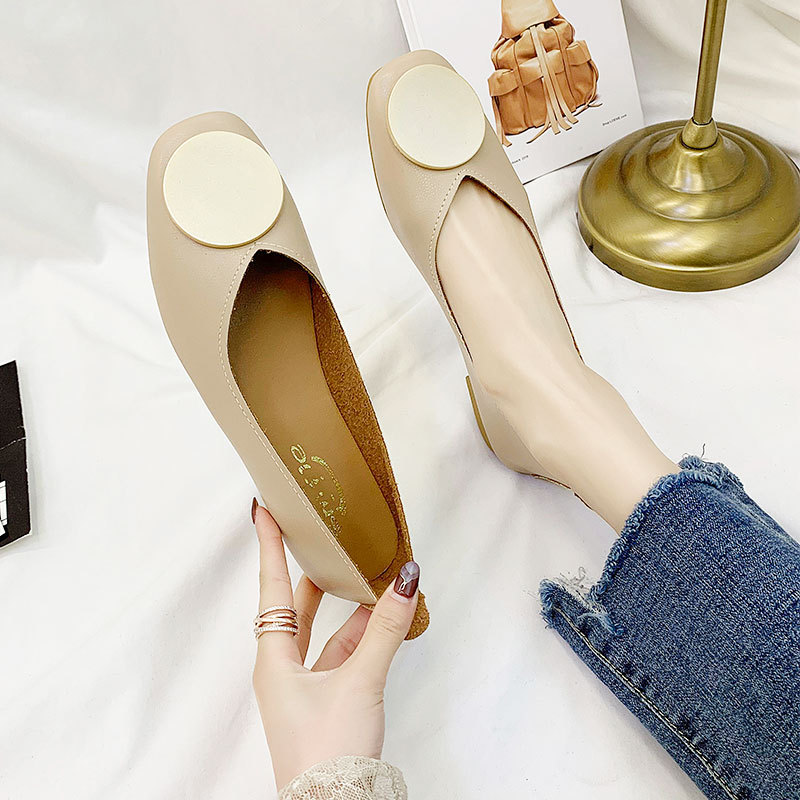 Women's Shoes New Shoes Flat-soled Leisure Single Shoes Summer Shoes Female Mother Shoes