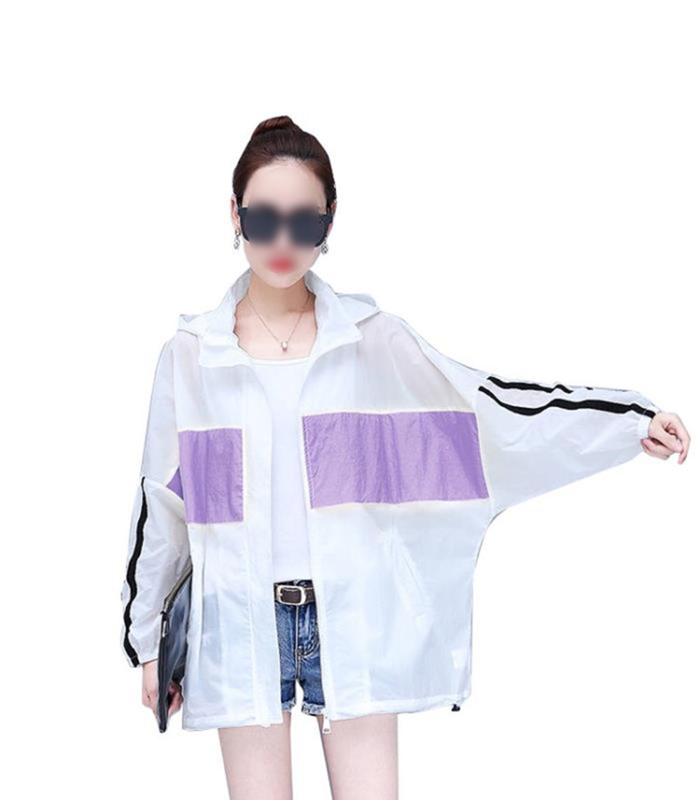 Summer Thin Women Trench Coat Sunscreen Sun protection Clothing