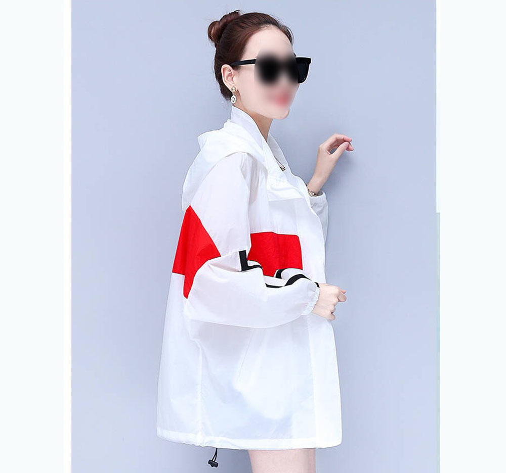 Summer Thin Women Trench Coat Sunscreen Sun protection Clothing